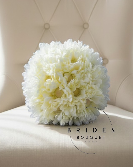 silk gerbera daisy wedding bouquets custom colour gerebera brides flowers