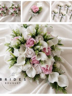 artificial wedding flower package faux wedding flowers by the brides bouquet uk