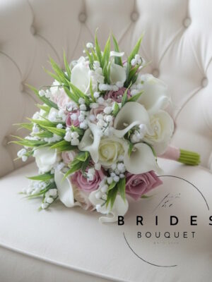 artificial bridal flowers silk fake bouquets for weddings any colours