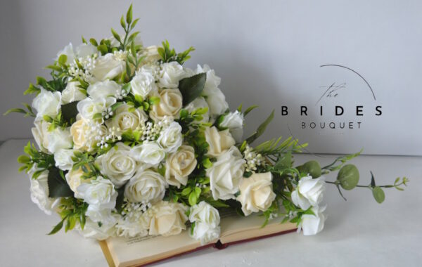 silk wedding flowers by the brides bouquet uk