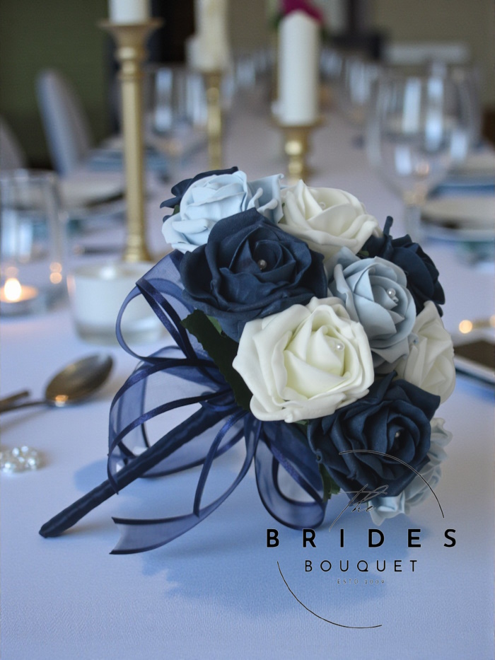 bridesmaids bouquets of 3 colour roses artificial wedding flowers custom shades artificial wedding bouquets bride bridesmaid bridal bouquets of faux roses