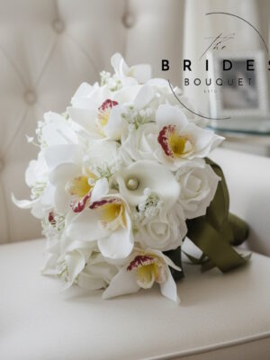 Orchid & Roses - Cymbidium, Calla & Roses