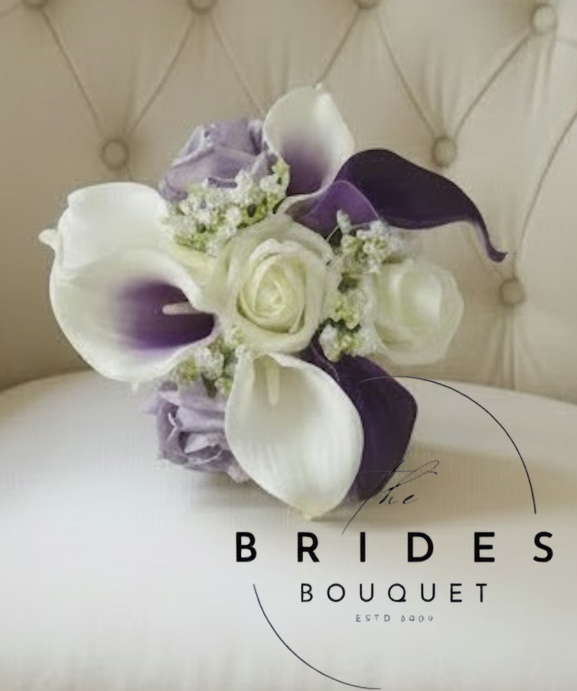 rose calla lily and baby breath wedding bouquets of artificial flowers uk for flower girls