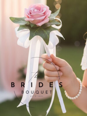 wedding flower wands budget bridal flowers any colour artificial rose
