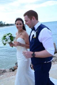 Kirsty-with-tropical-wedding-bouquet-by-the-brides-bouquet-uk-200x300-1