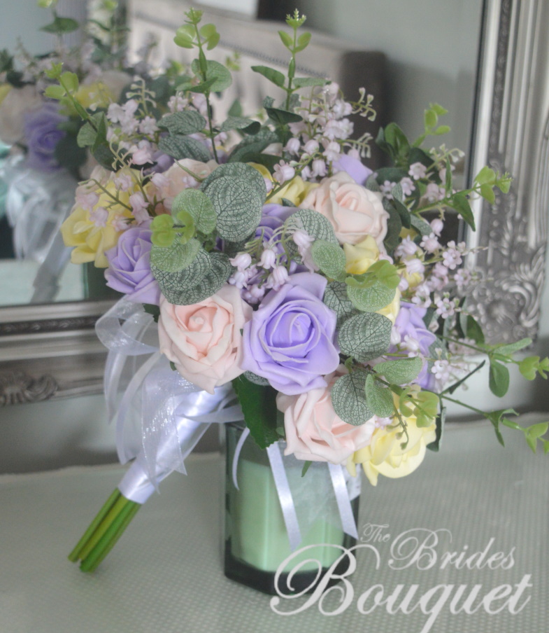 Stunning Faux Flower Package Order Bridal Flowers Online