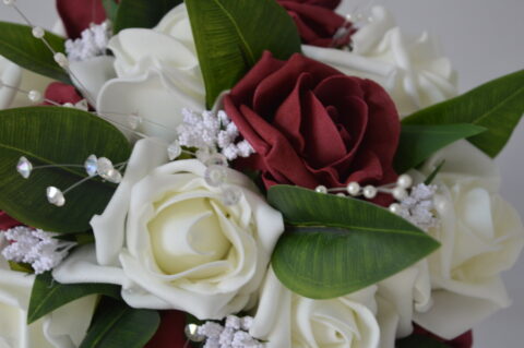 DRAPER JAMES RSVP Gold Tone Crystal & Simulated Pearl Drop Earrings