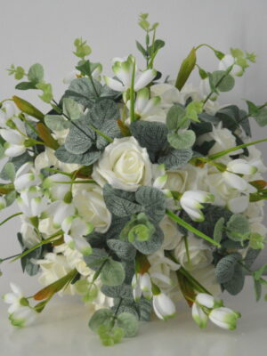 Bridal Bouquets with Snowdrops