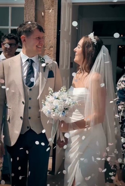 jennifer and adam real life wedding flowers by the brides bouquet uk