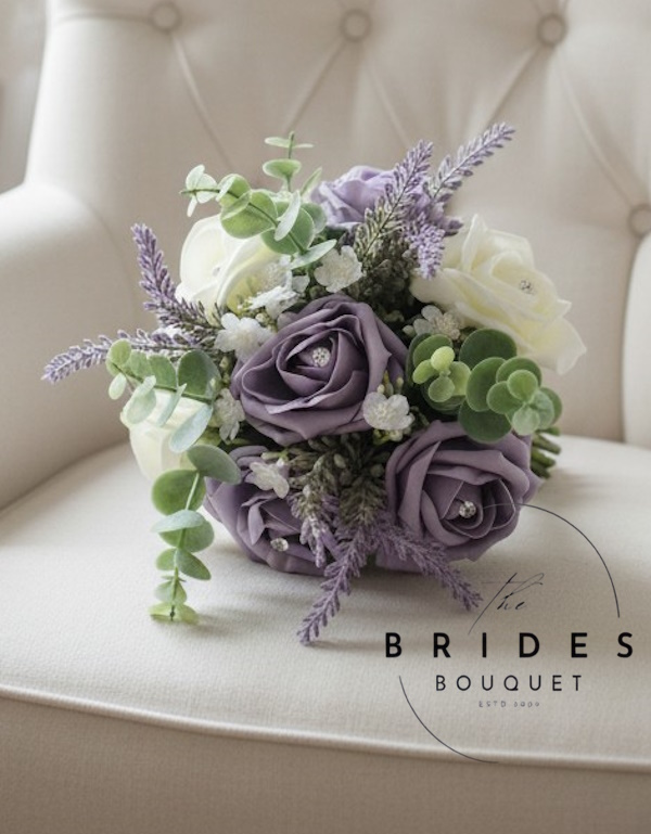 heather and rose wedding bouquets for flower girls scottish bridesmaids artificial flowers uk