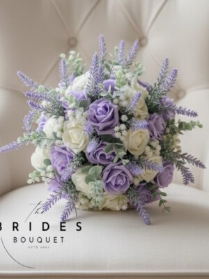 artificial bridal bouquets heather and rose wedding flowers scottish bridal bouquet brides flower
