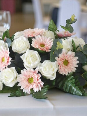 artificial flowers for wedding tables silk gerbera artificial rose bridal tables any colours