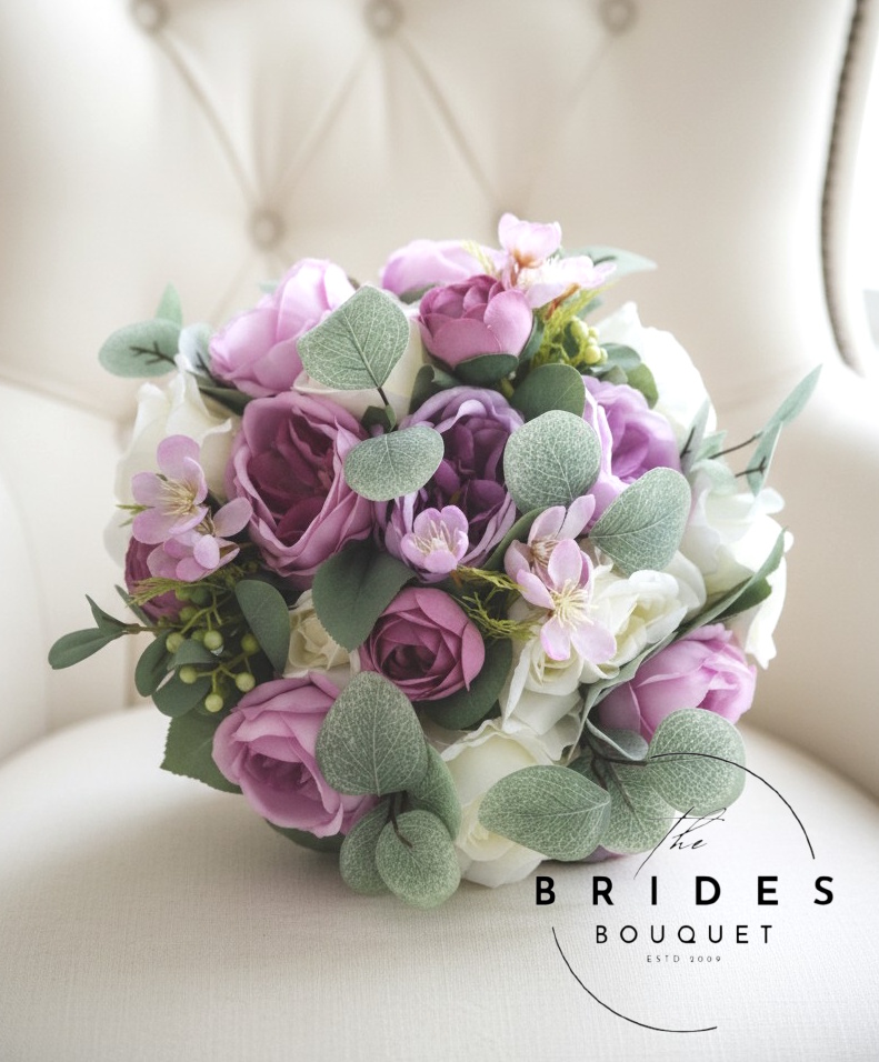 dusky pink silk garden rose ready to ship bridal bouquet fast delivery brides flowers uk dusky pink garden rose silk bridal bouquet natural realistic wedding posy ready to ship