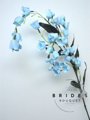 giant artificial flowers baby blue bells