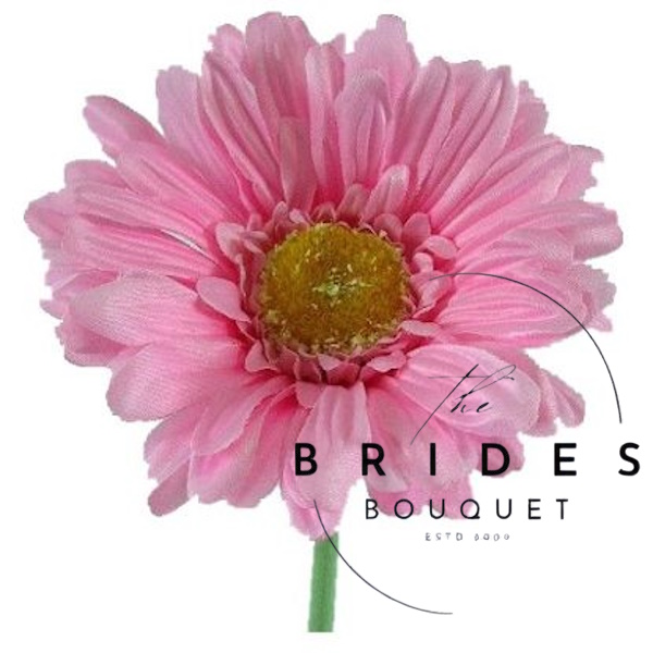 pink gerbera silk flowers uk