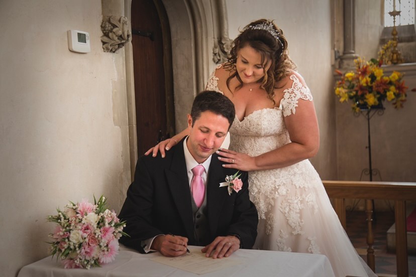 the-Brides-Bouquet-UK-review-customers-gallery-bride-and-groom-silk-wedding-flowers-3