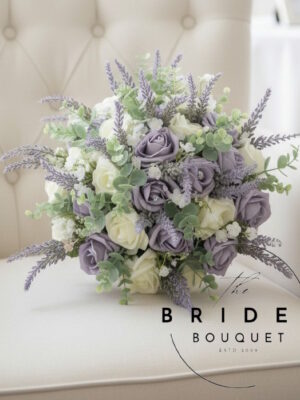 artificial bridal bouquets heather and rose wedding flowers scottish bridal bouquet brides flower