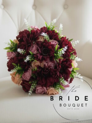 silk gerbera wedding bouquets uk