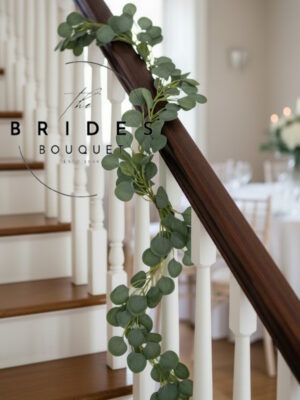 Artificial eucalyptus garland 2 metre faux greenery swag